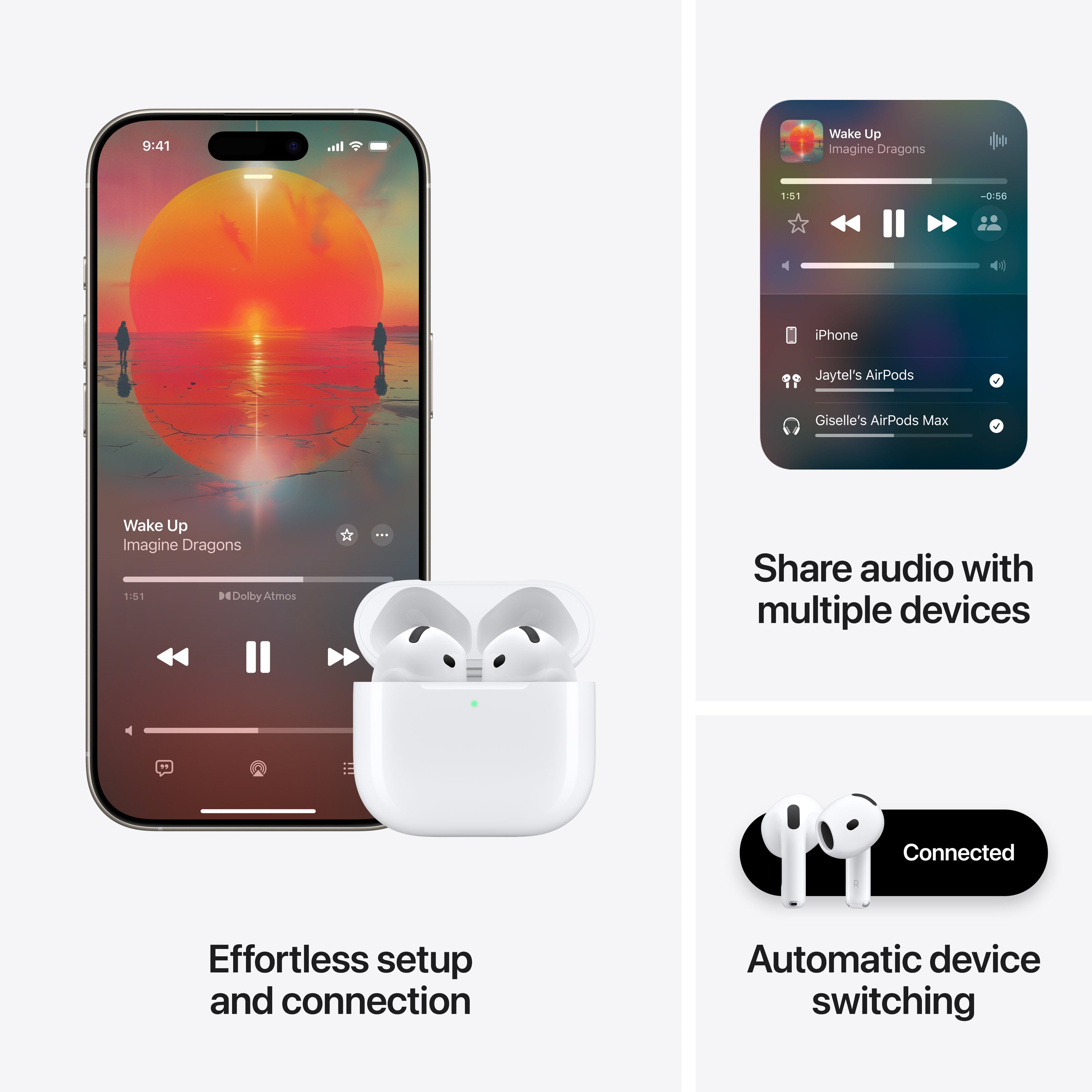 AirPods 4 - Avec Réduction Active de Bruit