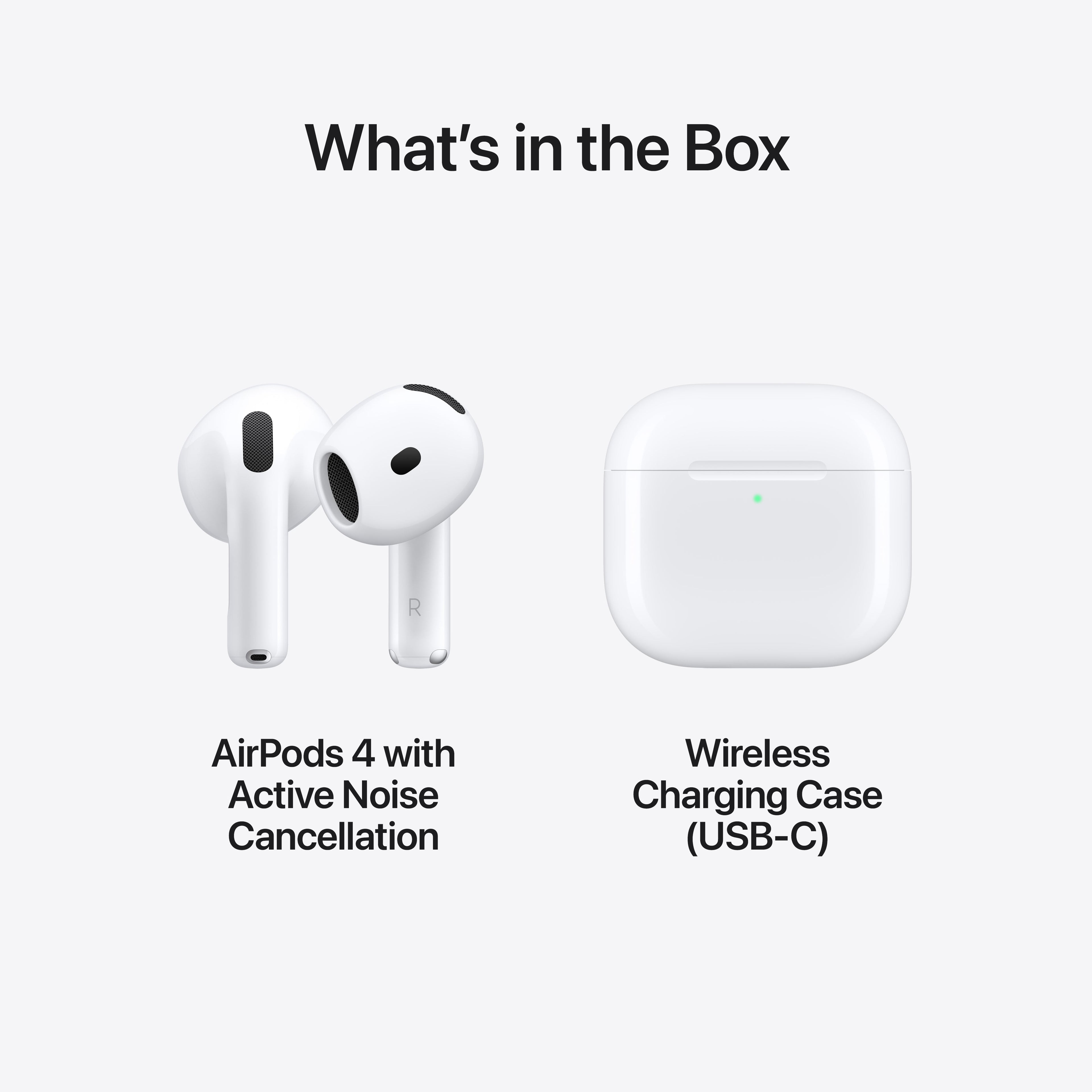 AirPods 4 - Avec Réduction Active de Bruit
