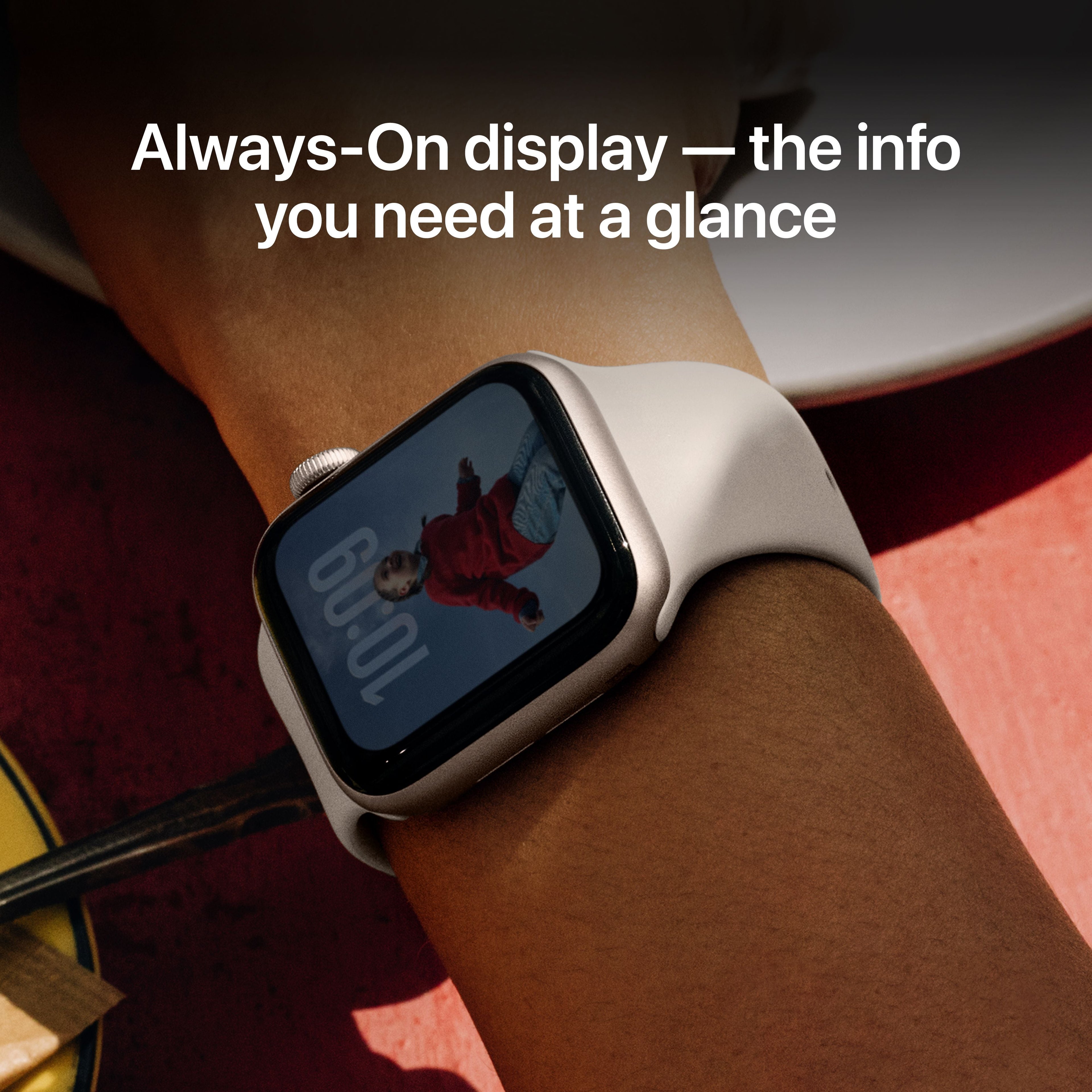 Apple Watch SE 3 | Minuit | Bracelet Sport Minuit