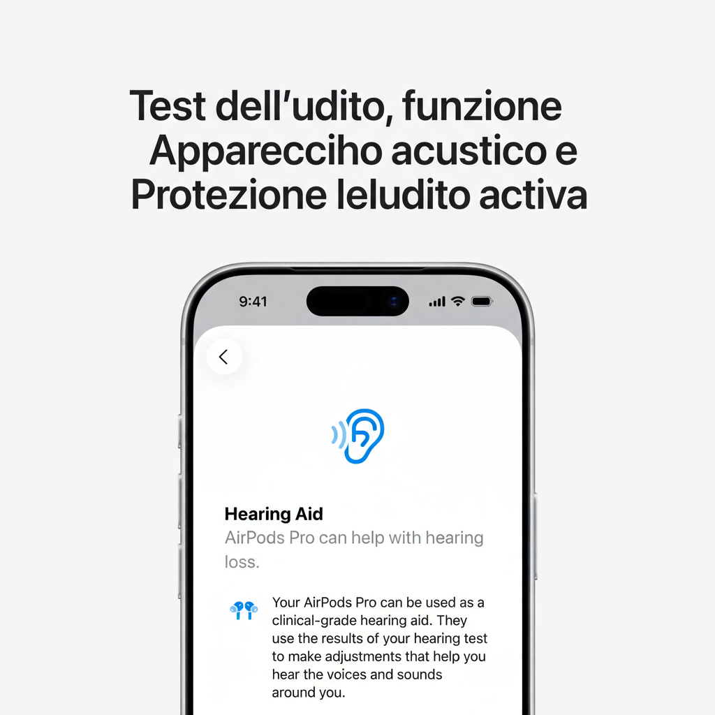 Fonctions auditives en italien