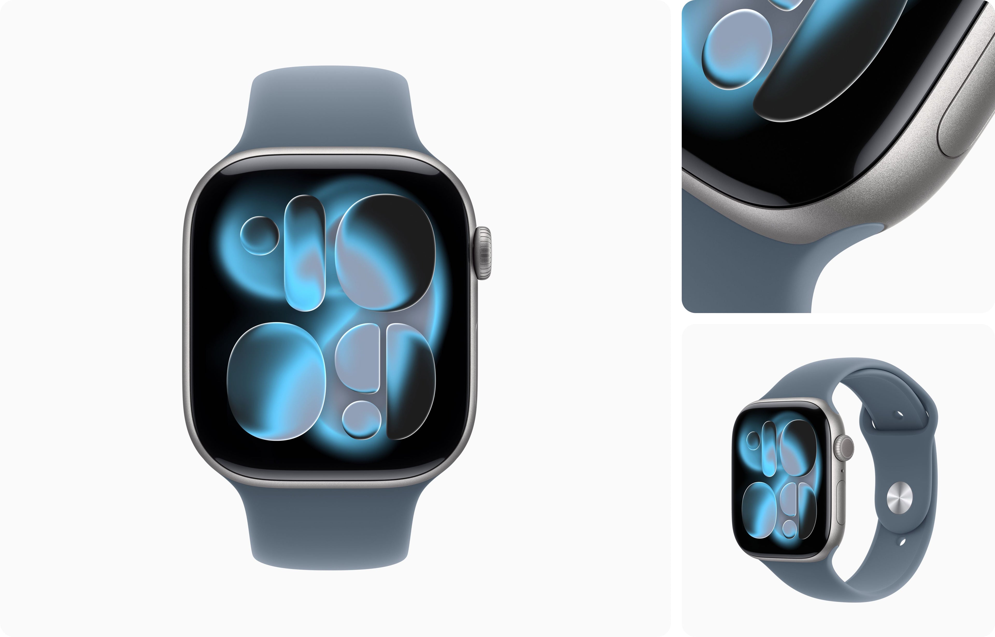 Apple Watch Series 11 - Aluminium | Gris Sidéral | Bracelet Sport Gris Sidéral
